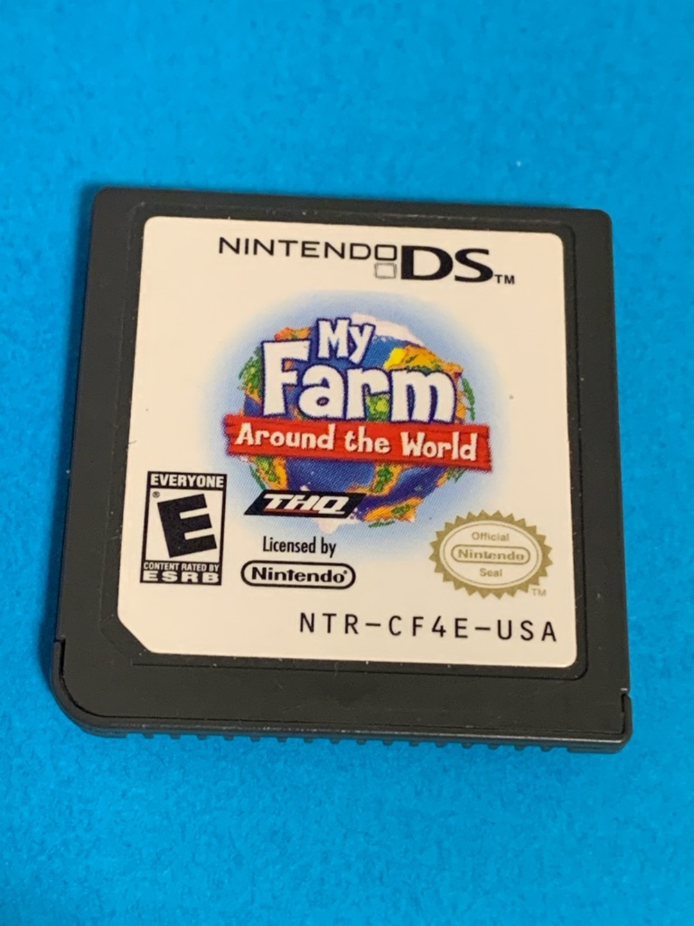 Nintendo DS My Farm Around the World Game Card - White Label